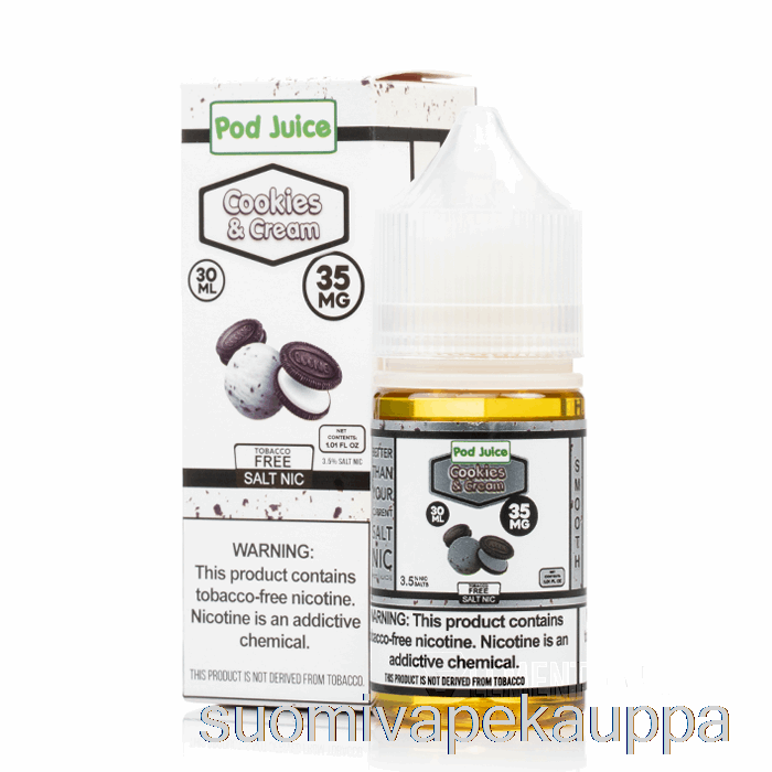 Vape Suomi Keksejä Ja Kermaa - Palkomehua - 30ml 55mg